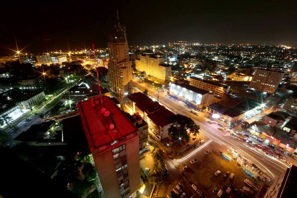 Africa > Democratic Republic of the Congo > Kinshasa by night