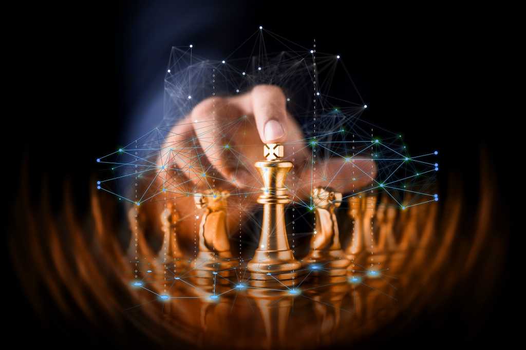Strategy  >  Moving chess pieces as abstract data overlays the game