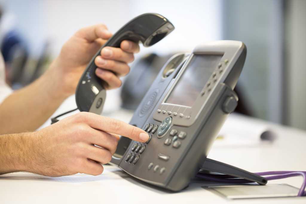 death of the office telephone