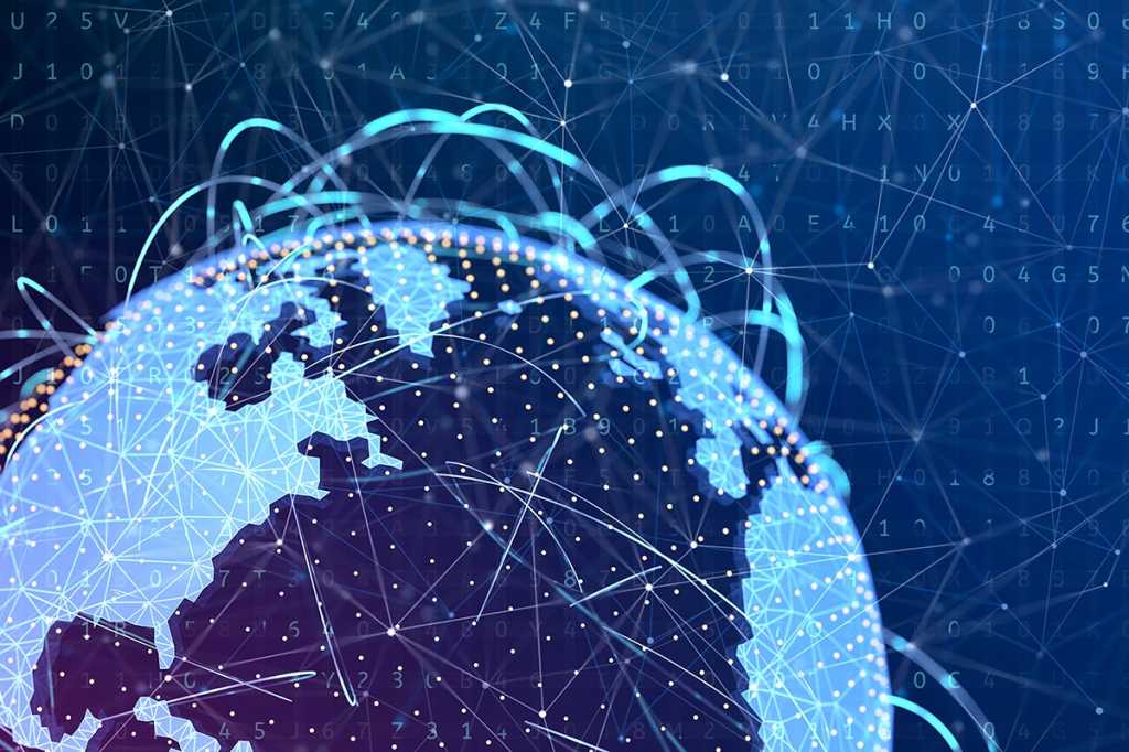 global network connections / transactions