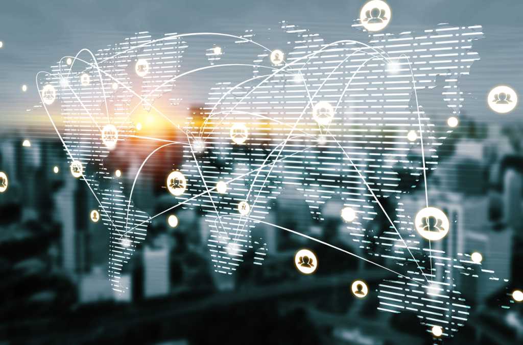 networking graphic
