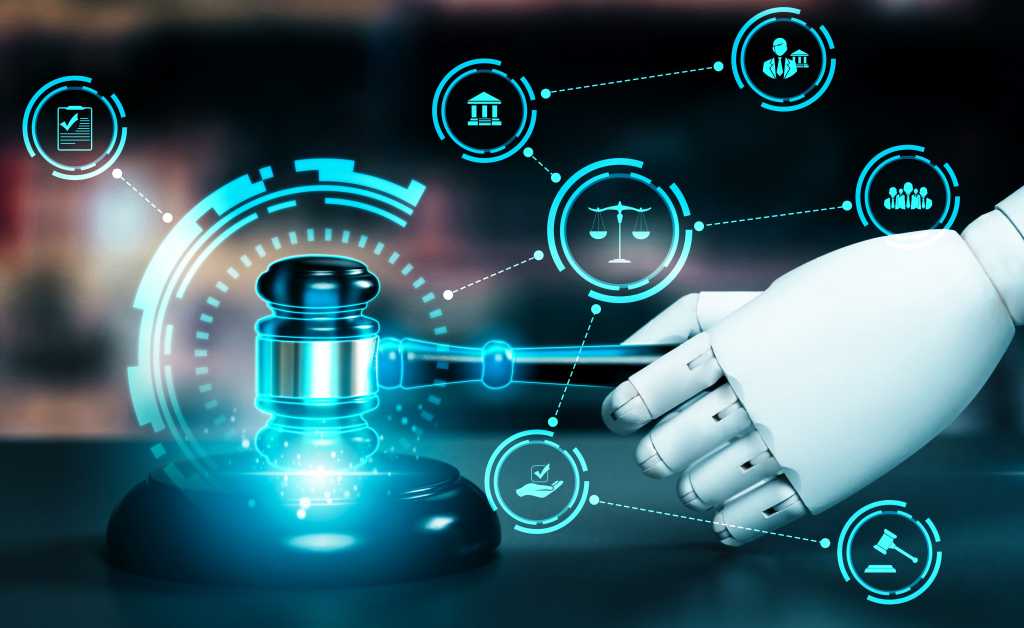 visualization of laws aimed at regulating artificial intelligence